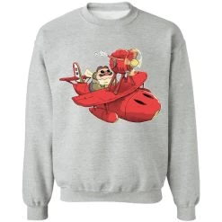 Porco Rosso Chibi Sweatshirt -Ghibli Shop redirect04012021120447 9