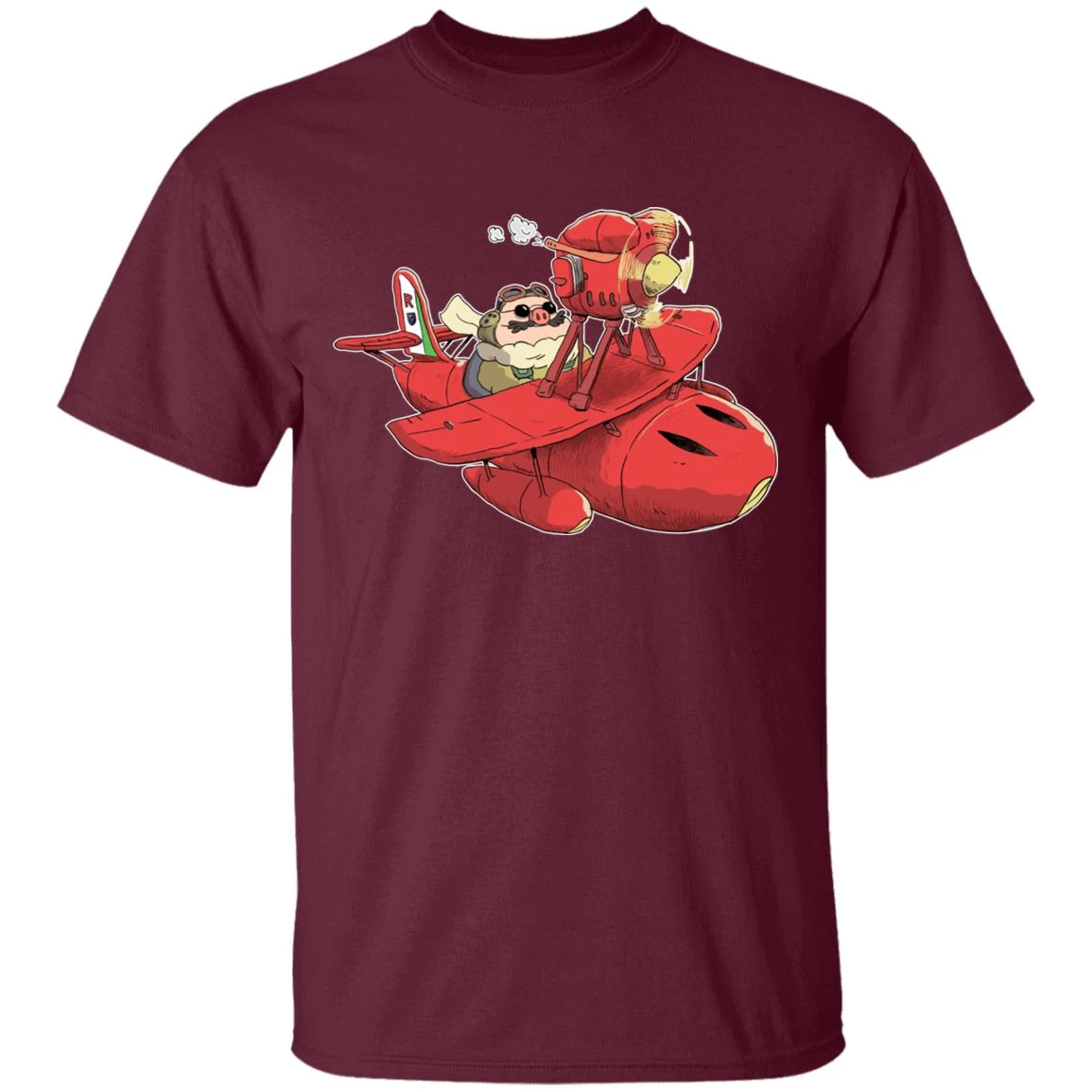 Porco Rosso Chibi T Shirt 17 Porco Rosso Chibi T Shirt - Image 15