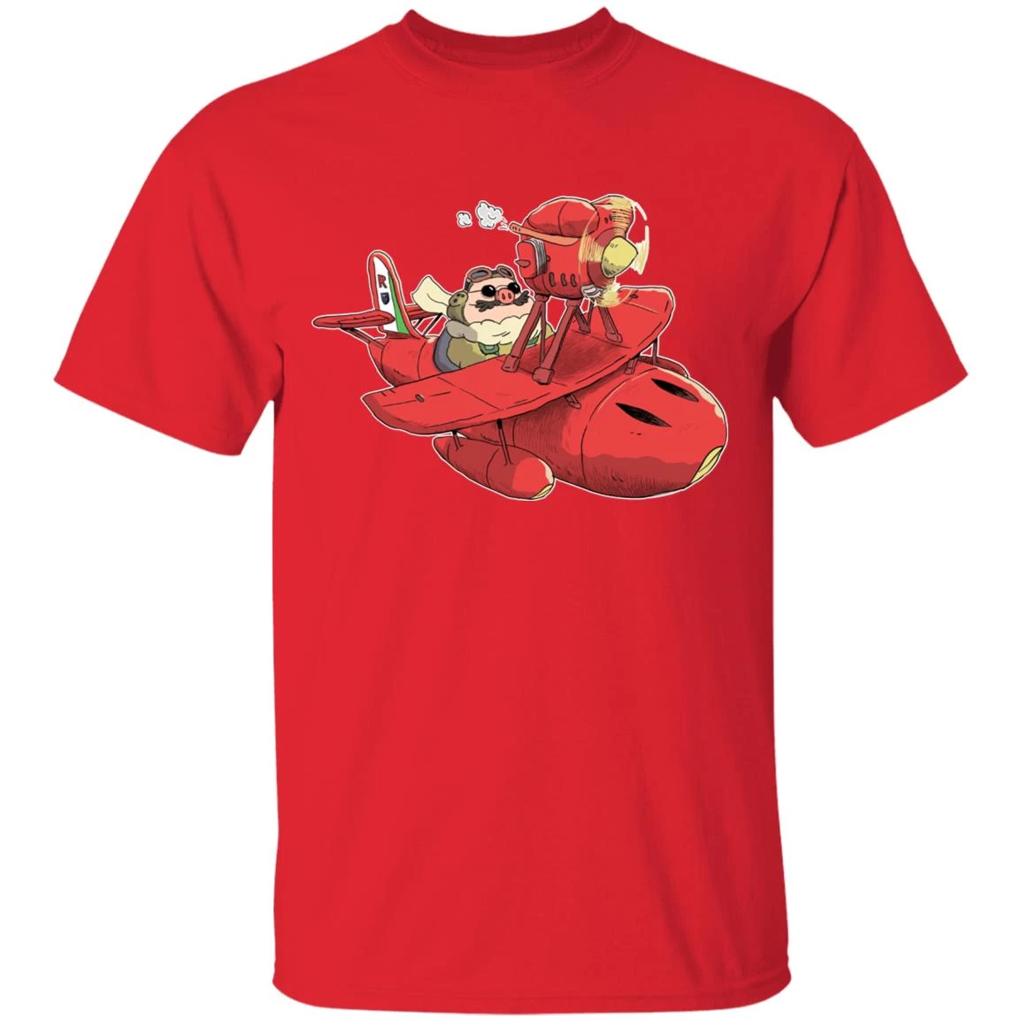 Porco Rosso Chibi T Shirt 10 Porco Rosso Chibi T Shirt - Image 8