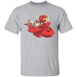 Porco Rosso Chibi T Shirt 37 Porco Rosso Chibi T Shirt -Ghibli Shop redirect04012021140411 8 1