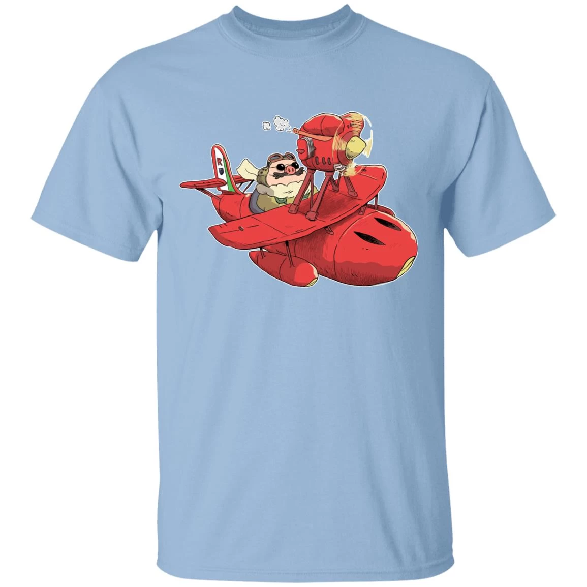 Porco Rosso Chibi T Shirt 3 Porco Rosso Chibi T Shirt