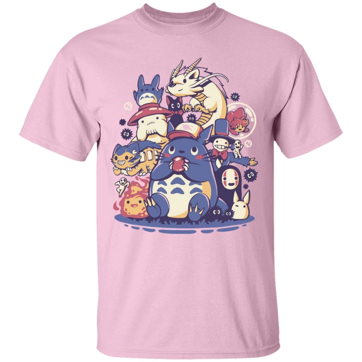 Totoro And Friends T Shirt 7 Totoro And Friends T Shirt - Image 5