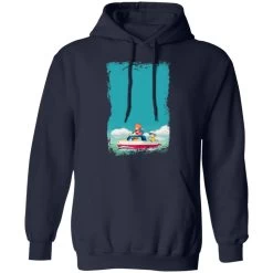 Ponyo And Sosuke On Boat Hoodie -Ghibli Shop redirect04022021150452 3