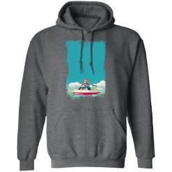 Ponyo And Sosuke On Boat Hoodie -Ghibli Shop redirect04022021150452 4 1