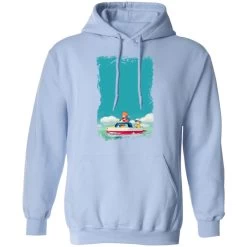 Ponyo And Sosuke On Boat Hoodie -Ghibli Shop redirect04022021150452 5