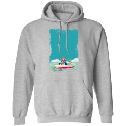 Ponyo And Sosuke On Boat Hoodie -Ghibli Shop redirect04022021150452 9
