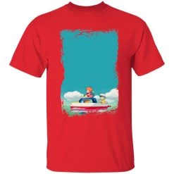 Ponyo And Sosuke On Boat T Shirt -Ghibli Shop redirect04032021030419 7 1