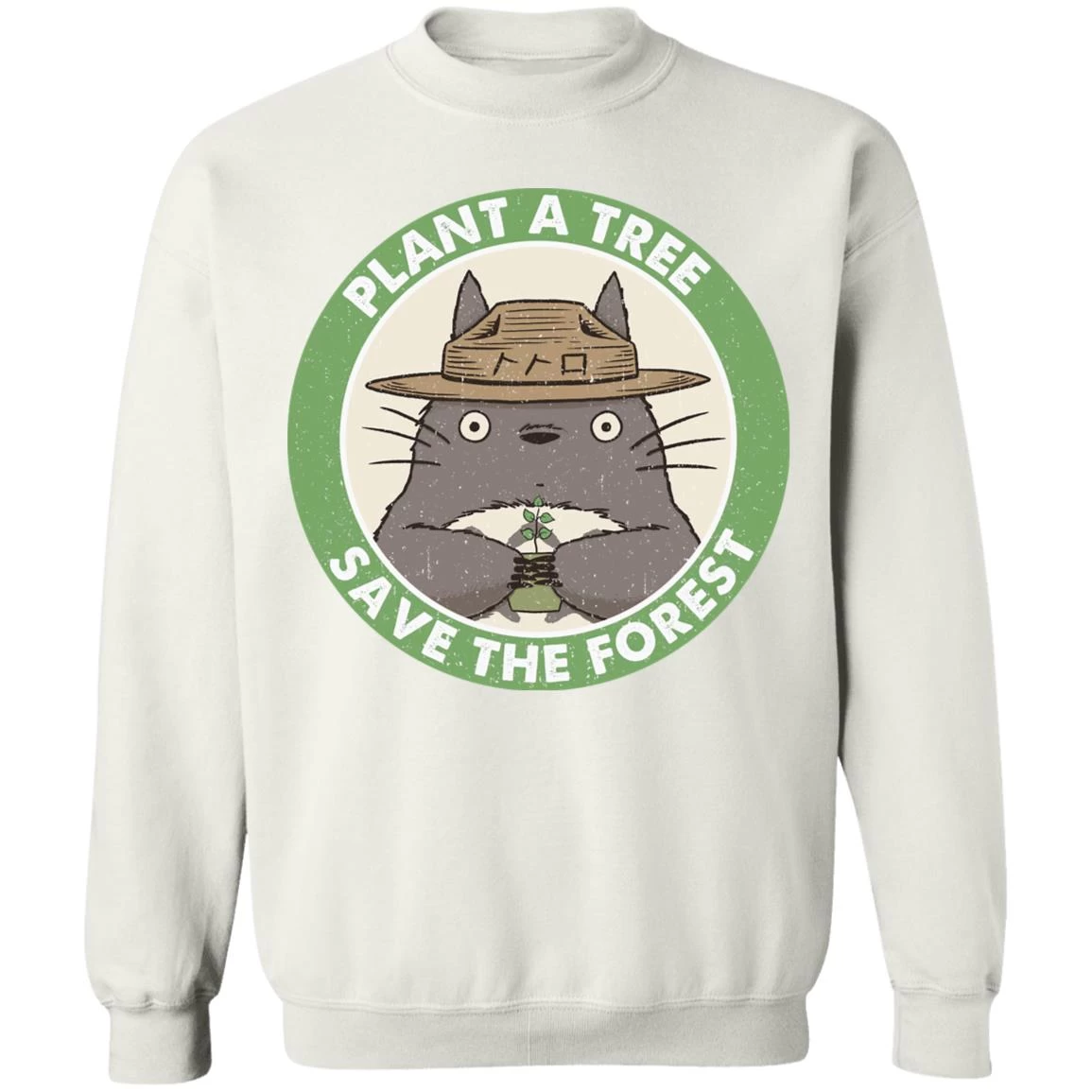 My Neighbor Totoro – Plant A Tree Save The Forest Sweatshirt 13 My Neighbor Totoro – Plant A Tree Save The Forest Sweatshirt - Image 11