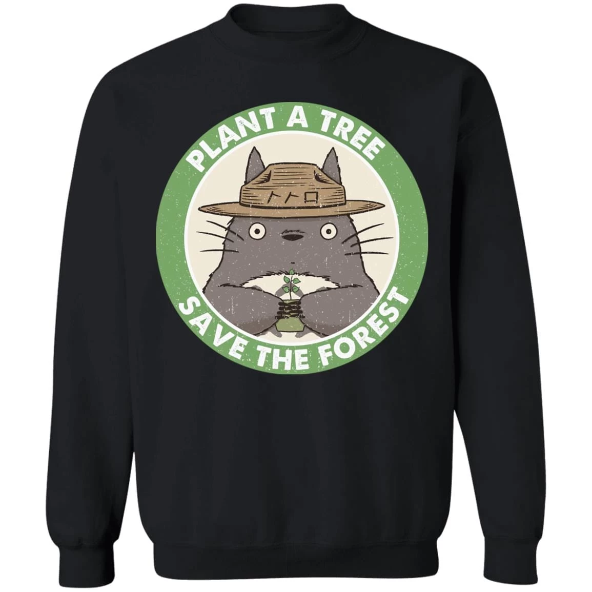 My Neighbor Totoro – Plant A Tree Save The Forest Sweatshirt 14 My Neighbor Totoro – Plant A Tree Save The Forest Sweatshirt - Image 12