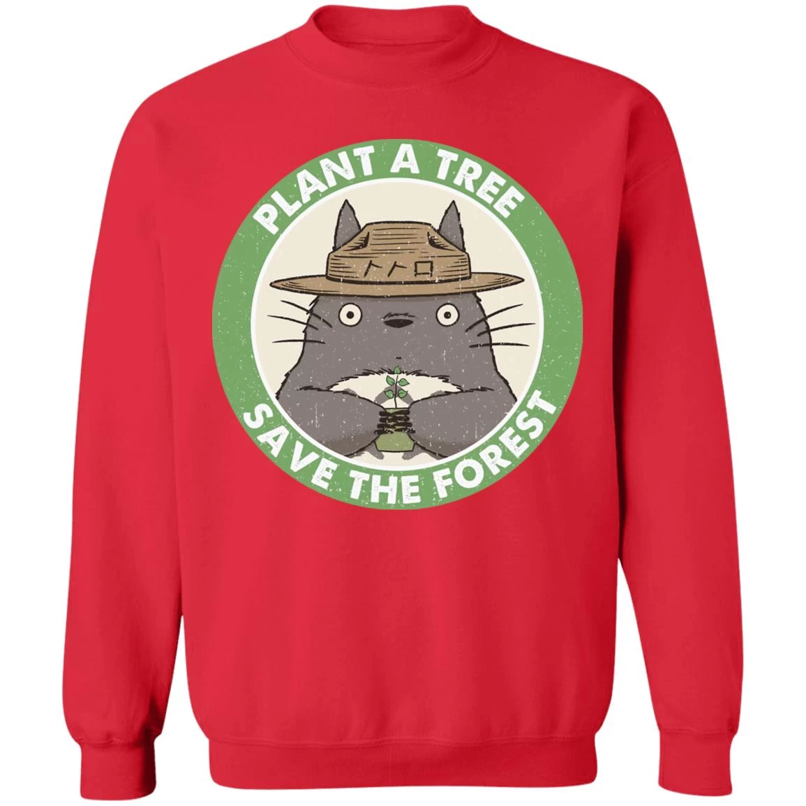 My Neighbor Totoro – Plant A Tree Save The Forest Sweatshirt 17 My Neighbor Totoro – Plant A Tree Save The Forest Sweatshirt - Image 15