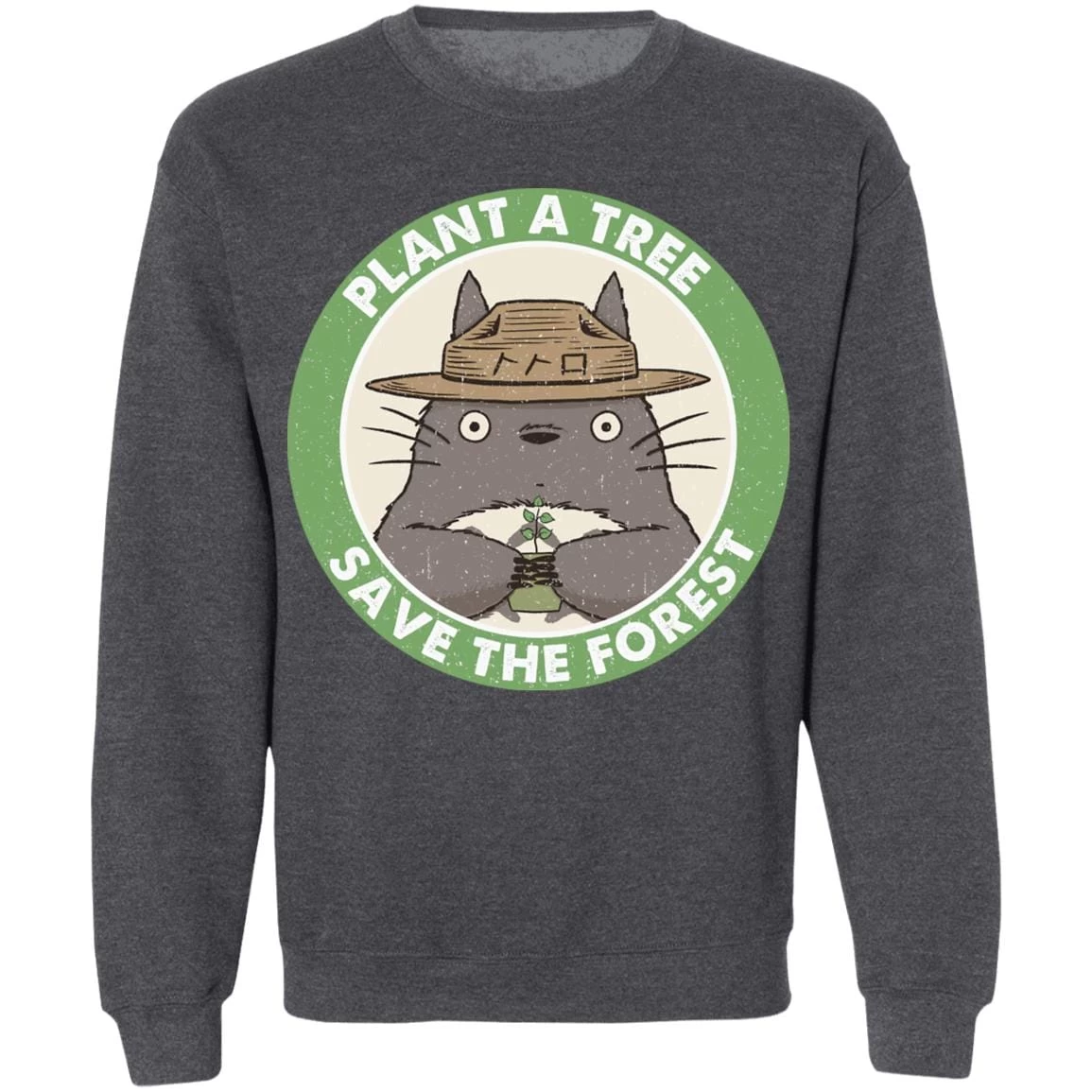 My Neighbor Totoro – Plant A Tree Save The Forest Sweatshirt 18 My Neighbor Totoro – Plant A Tree Save The Forest Sweatshirt - Image 16