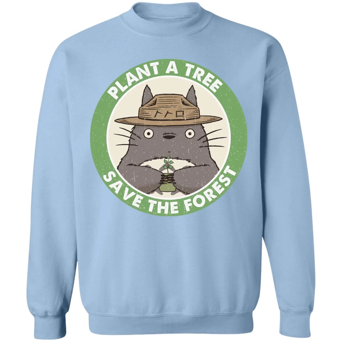 My Neighbor Totoro – Plant A Tree Save The Forest Sweatshirt 10 My Neighbor Totoro – Plant A Tree Save The Forest Sweatshirt - Image 8