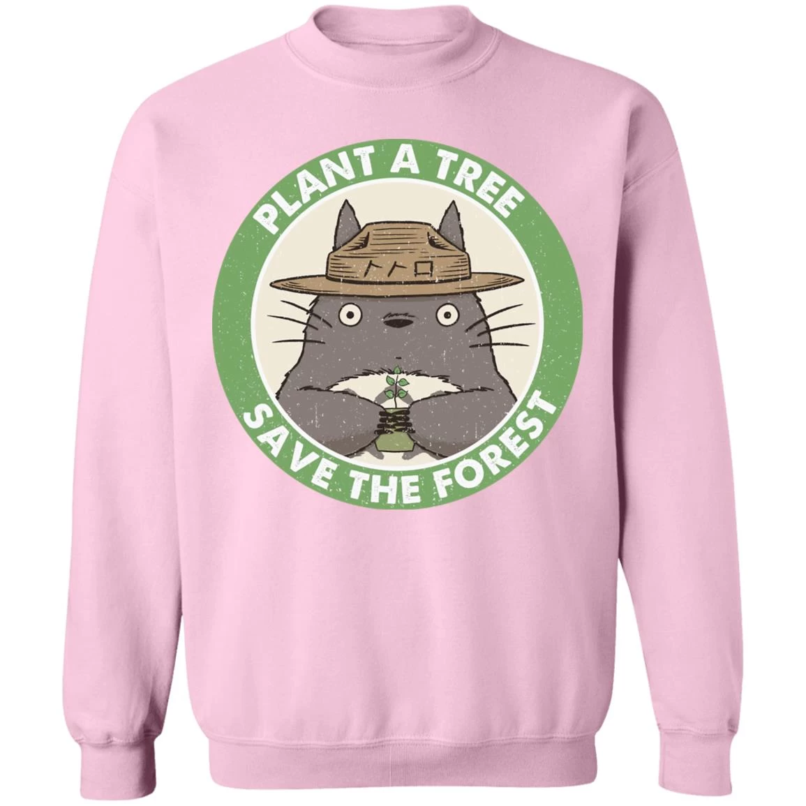 My Neighbor Totoro – Plant A Tree Save The Forest Sweatshirt 20 My Neighbor Totoro – Plant A Tree Save The Forest Sweatshirt - Image 18