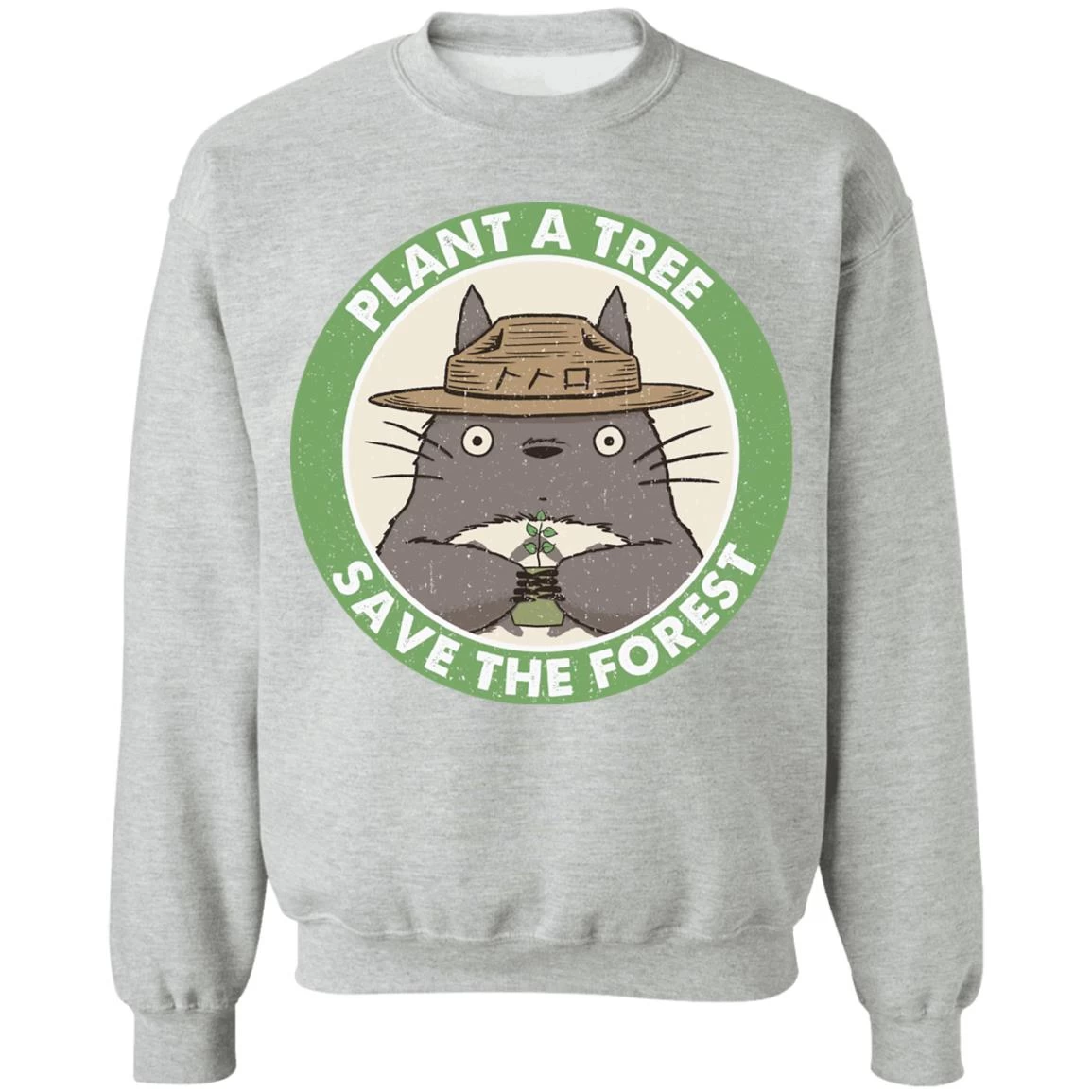 My Neighbor Totoro – Plant A Tree Save The Forest Sweatshirt 12 My Neighbor Totoro – Plant A Tree Save The Forest Sweatshirt - Image 10
