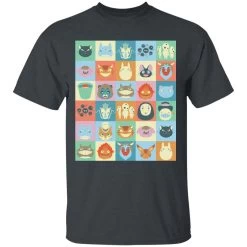 Ghibli Colorful Characters Collection T Shirt -Ghibli Shop redirect04032021140412 3
