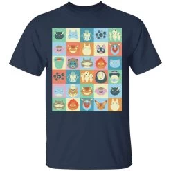 Ghibli Colorful Characters Collection T Shirt -Ghibli Shop redirect04032021140412 6 1
