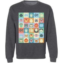 Ghibli Colorful Characters Collection Sweatshirt 26 Ghibli Colorful Characters Collection Sweatshirt -Ghibli Shop redirect04032021140420 15