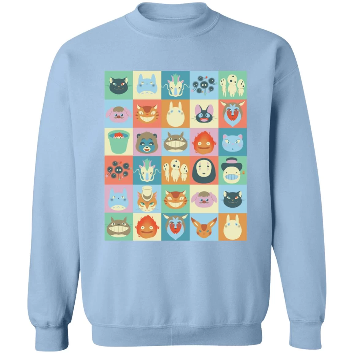 Ghibli Colorful Characters Collection Sweatshirt 19 Ghibli Colorful Characters Collection Sweatshirt - Image 17