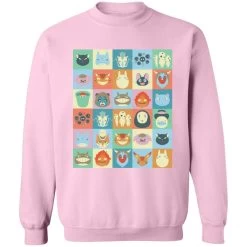 Ghibli Colorful Characters Collection Sweatshirt 37 Ghibli Colorful Characters Collection Sweatshirt -Ghibli Shop redirect04032021140420 17 1