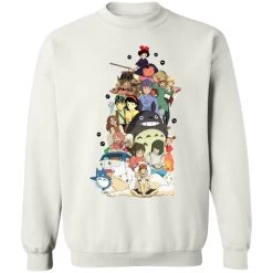 Ghibli Movie Characters Compilation Sweatshirt -Ghibli Shop redirect04032021150424 1 1