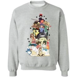 Ghibli Movie Characters Compilation Sweatshirt