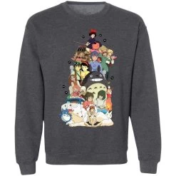 Ghibli Movie Characters Compilation Sweatshirt -Ghibli Shop redirect04032021150424 6 1