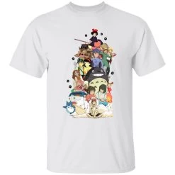 Ghibli Movie Characters Compilation T Shirt -Ghibli Shop redirect04052021060440 1 1