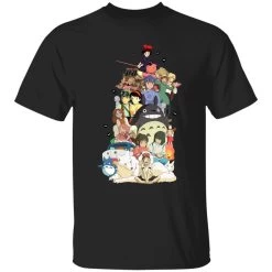 Ghibli Movie Characters Compilation T Shirt -Ghibli Shop redirect04052021060440 2 1