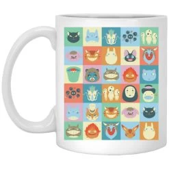 Ghibli Colorful Characters Collection Mug