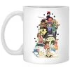 Ghibli Movie Characters Compilation Mug