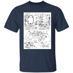 Totoro Original Character Sketch T Shirt Unisex 26 Totoro Original Character Sketch T Shirt Unisex -Ghibli Shop redirect04072021060411 6