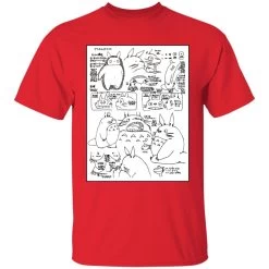 Totoro Original Character Sketch T Shirt Unisex 27 Totoro Original Character Sketch T Shirt Unisex -Ghibli Shop redirect04072021060411 7