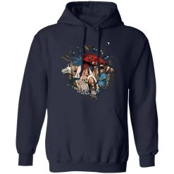 Princess Mononoke Kokyo Hoodie Unisex -Ghibli Shop redirect04072021090405 3