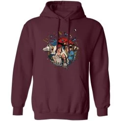 Princess Mononoke Kokyo Hoodie Unisex -Ghibli Shop redirect04072021090405 7