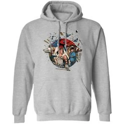 Princess Mononoke Kokyo Hoodie Unisex -Ghibli Shop redirect04072021090405 9