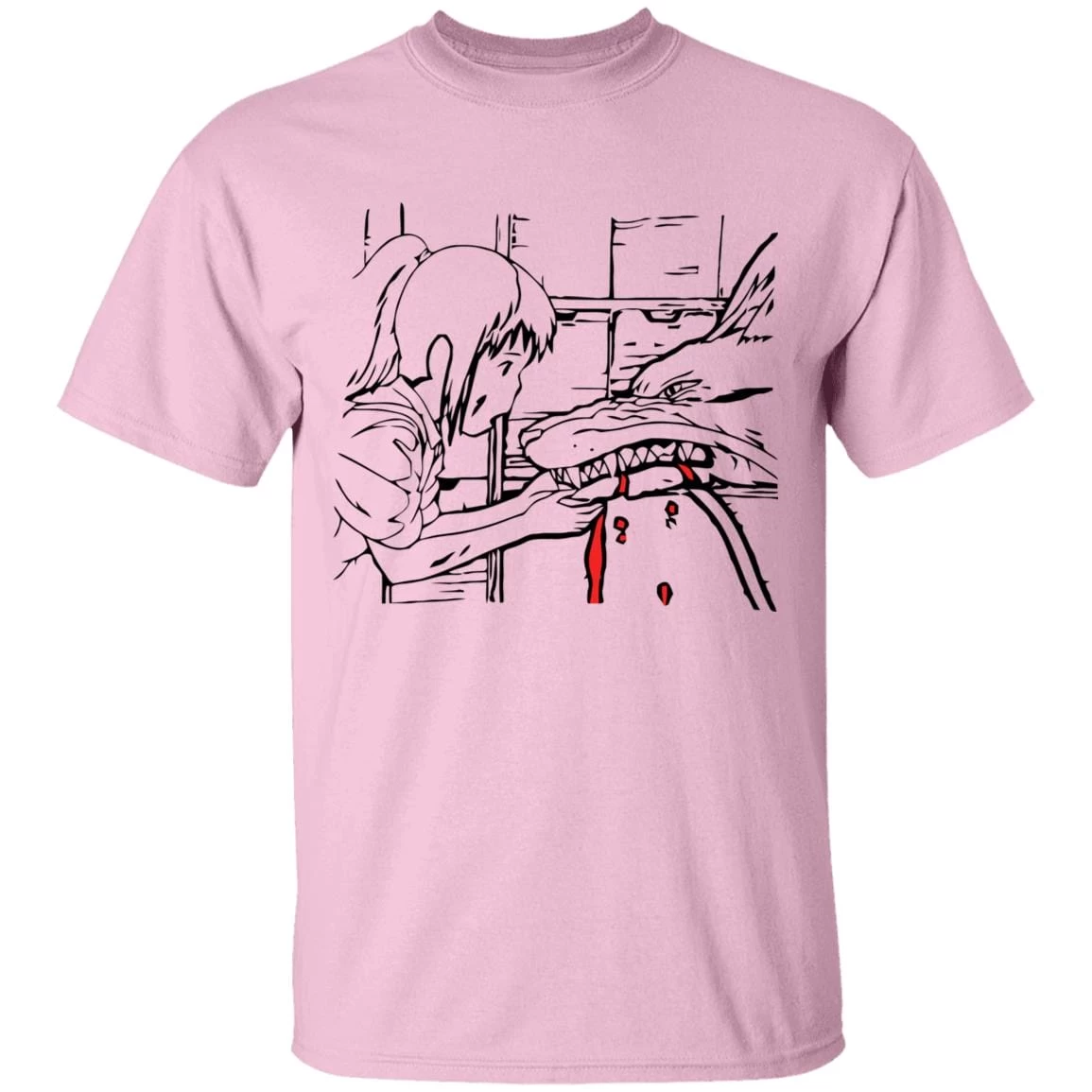 Spirited Away – Sen And Haku T Shirt Unisex 7 Spirited Away – Sen And Haku T Shirt Unisex - Image 5
