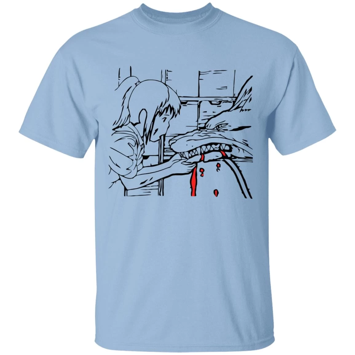Spirited Away – Sen And Haku T Shirt Unisex 12 Spirited Away – Sen And Haku T Shirt Unisex - Image 10