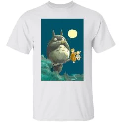 My Neighbor Totoro By The Moon T Shirt Unisex -Ghibli Shop redirect04072021100456 1