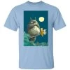 My Neighbor Totoro By The Moon T Shirt Unisex 1 My Neighbor Totoro By The Moon T Shirt Unisex -Ghibli Shop redirect04072021100456