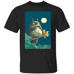 My Neighbor Totoro By The Moon T Shirt Unisex -Ghibli Shop redirect04072021100456 2