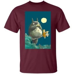 My Neighbor Totoro By The Moon T Shirt Unisex -Ghibli Shop redirect04072021100456 5