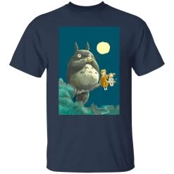 My Neighbor Totoro By The Moon T Shirt Unisex -Ghibli Shop redirect04072021100456 6 1