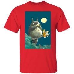 My Neighbor Totoro By The Moon T Shirt Unisex -Ghibli Shop redirect04072021100456 7 1