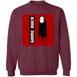Spirited Away No Face 8 BIT Game Over Sweatshirt 32 Spirited Away No Face 8 BIT Game Over Sweatshirt -Ghibli Shop redirect04072021140402 3 1