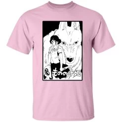 Princess Mononoke Black & White T Shirt Unisex 33 Princess Mononoke Black & White T Shirt Unisex -Ghibli Shop redirect04072021140430 4 1