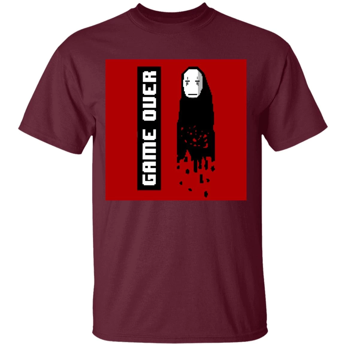 Spirited Away No Face 8 BIT Game Over T Shirt 8 Spirited Away No Face 8 BIT Game Over T Shirt - Image 6