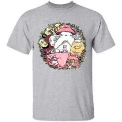 Spirited Away No Face Tea Time T Shirt Unisex 28 Spirited Away No Face Tea Time T Shirt Unisex -Ghibli Shop redirect04092021140430 8