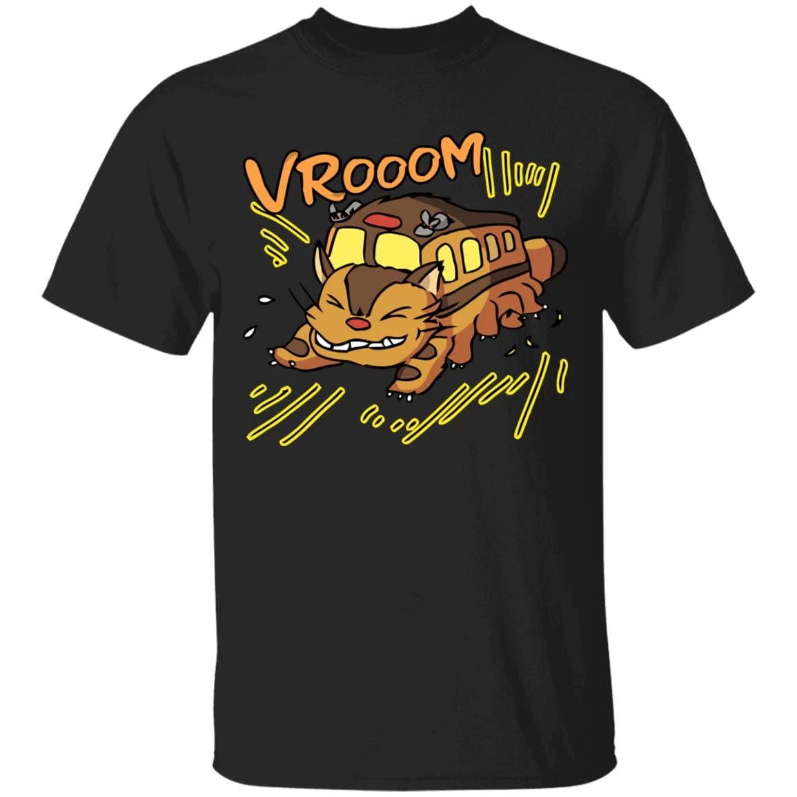 My Neighbor Totoro – Cat Bus T Shirt Unisex 14 My Neighbor Totoro – Cat Bus T Shirt Unisex - Image 12