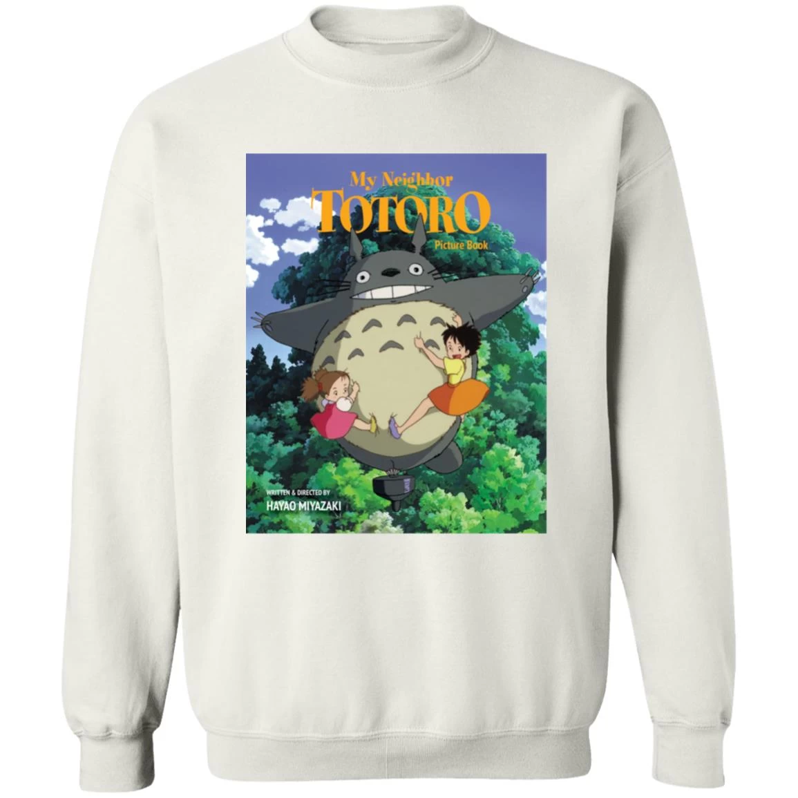 My Neighbor Totoro On The Tree Sweatshirt 13 My Neighbor Totoro On The Tree Sweatshirt - Image 11