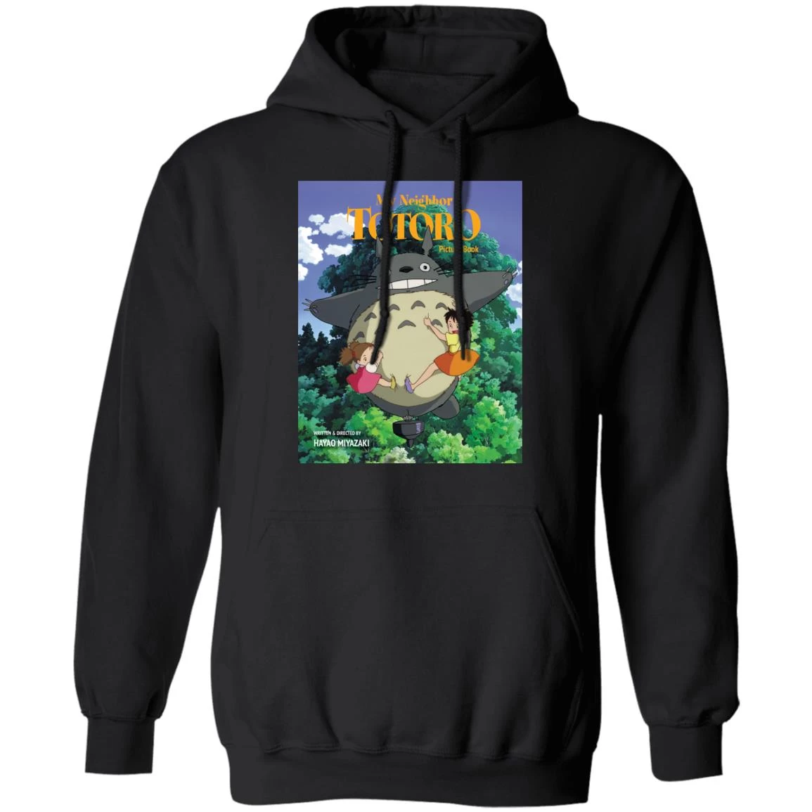 My Neighbor Totoro On The Tree Hoodie 5 My Neighbor Totoro On The Tree Hoodie - Image 3